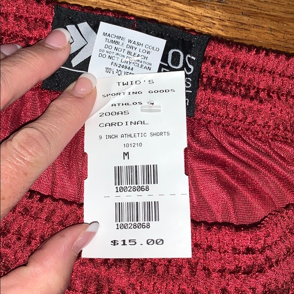 😎🆕Cardinal RED Athletic SHORTS🔥HOT $10 PRICE!🔥 - Picture 6 of 7